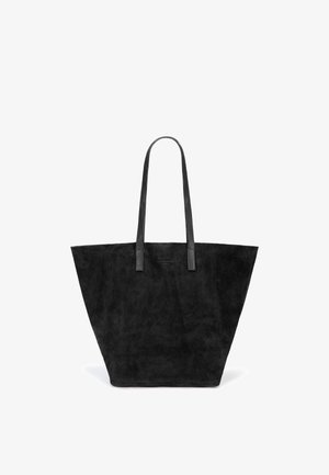 HOLZRICHTER Berlin Handbag - schwaze suede