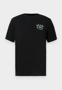 DRIPPING CHERRIES TEE - Nyomott mintás póló - black