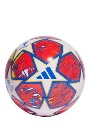 adidas Performance UCL 23/24 KNOCKOUT FOOTBALL - Balón de fútbol - white glow blue flash orange