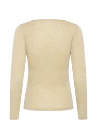 Saint Tropez GARIMASZ WOOL Langærmet T-shirt brown rice