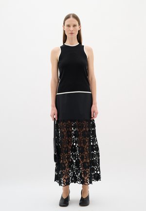 KYOTOIW - Maxi skirt - black