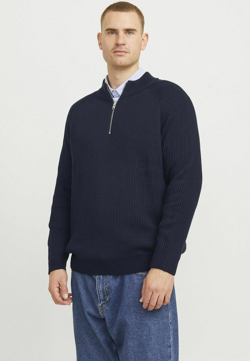 Jack & Jones Džemperis - navy blazer