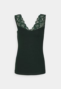 Anna Field Top - dark green