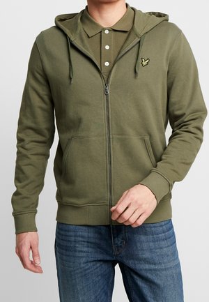 Sweat zippé - olive