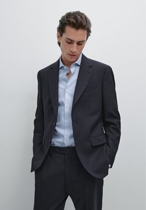 BLEND  - Sakko - mottled dark blue