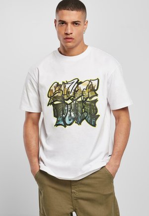 GRAPHIC - T-shirt print - white