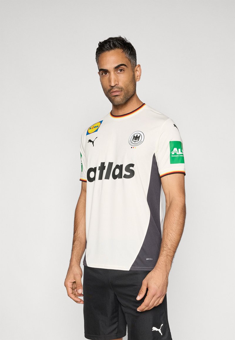 Puma DEUTSCHER HANDBALLBUND HEIMTRIKOT - Oblečení národního týmu - warm white