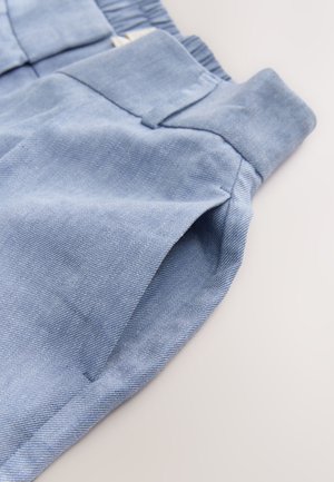 Next ELASTIC BACK WIDE - Pantaloni - blue chambray