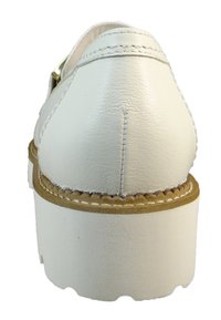 Gabor DAMEN  HALBSCHUHE LOAFER 45.246 WEISS 20 LATTE LEDER - Zapatos sin cordones - latte