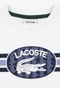 Lacoste LOGO TEE - T-shirt imprimé - blanc