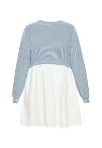 usha Rochie de zi - blue white
