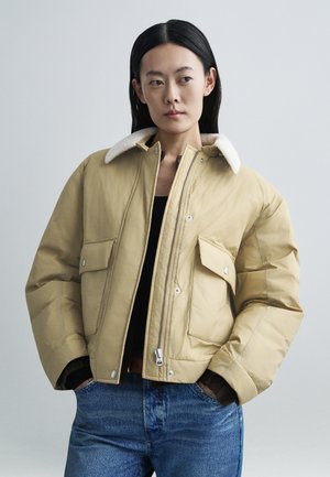 NONIE PUFFER JACKET - Zimná bunda - khaki