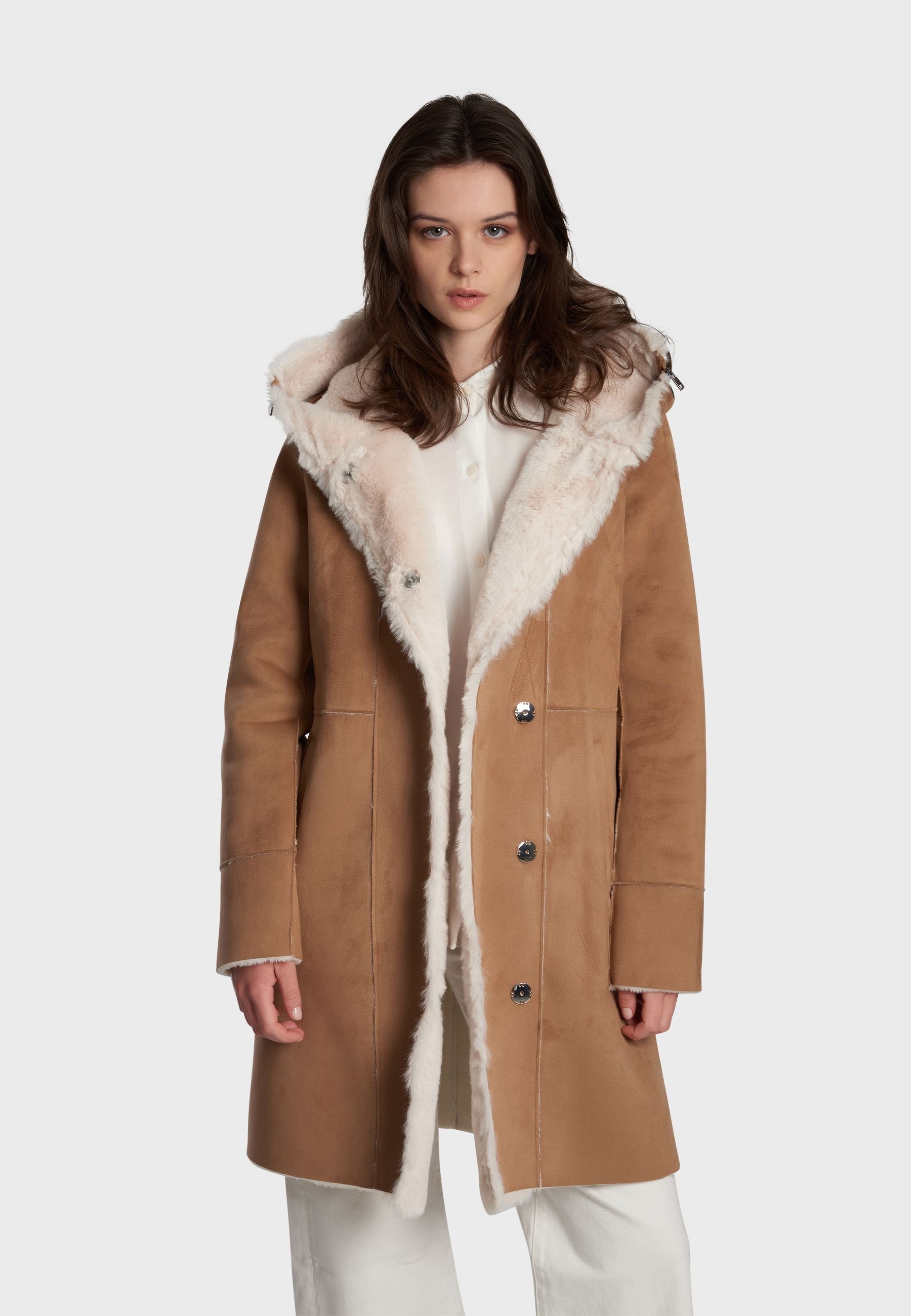 Oakwood - Abrigo de invierno - brown/marrón claro - Zalando.es