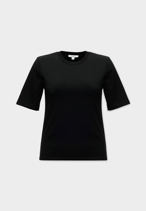 Topshop, TSMARIA SPLIT SLEEVE DETAIL - Βασικό μπλουζάκι - black