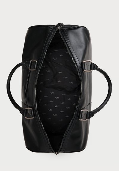 Polo Ralph Lauren SMOOTH LEATHER DUFFEL - Torba za vikend - black