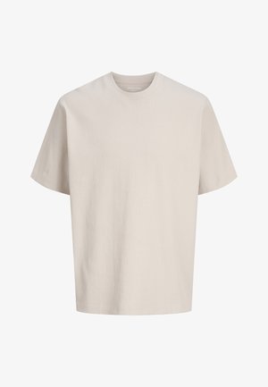 Jack & Jones, HARRISON STRUCTURE TEE - T-shirt basic - moonbeam
