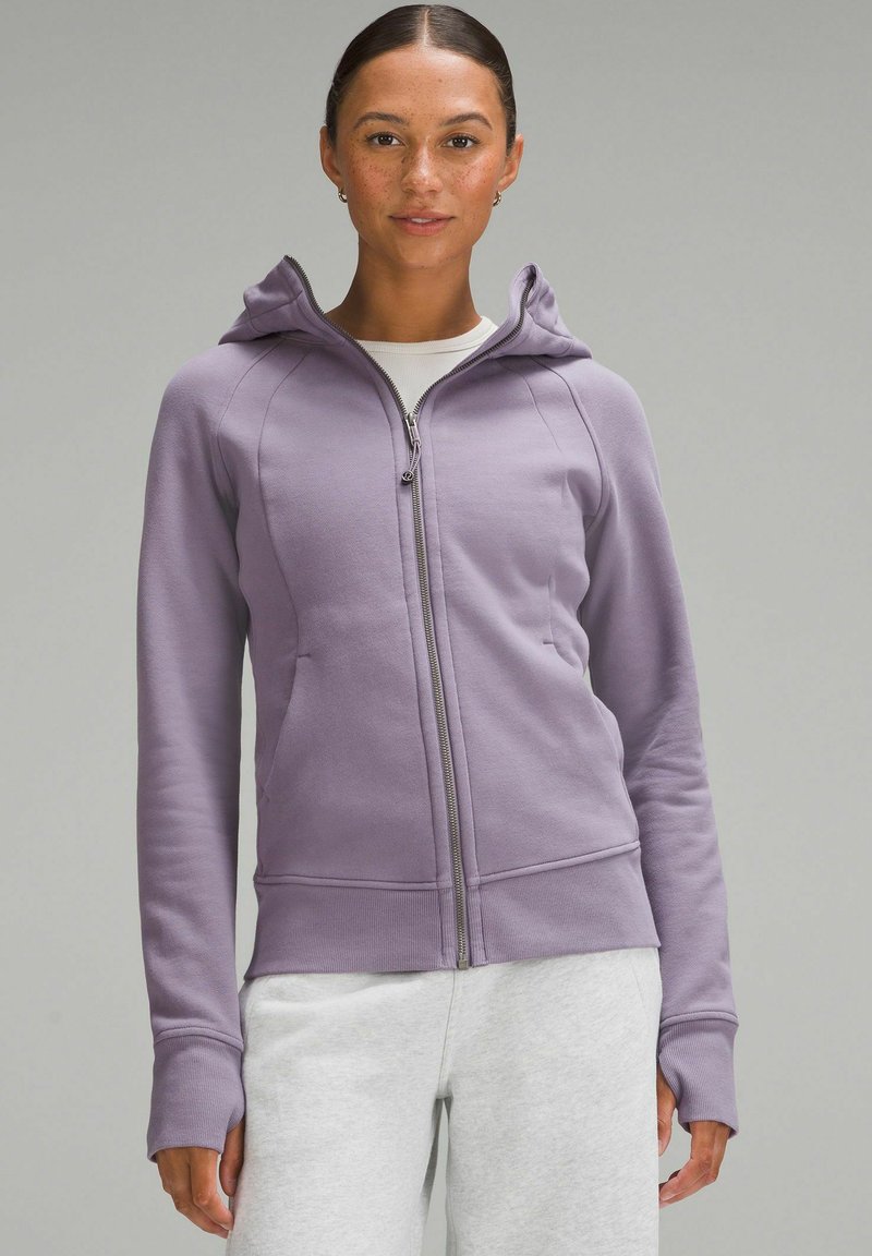 lululemon SCUBA FULL ZIP Sweater met rits purple ash/paars Zalando.nl