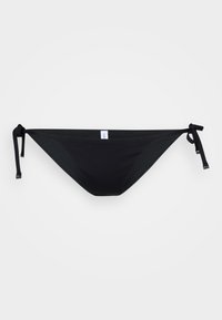 SIDE TIE - Bikini bottoms - black