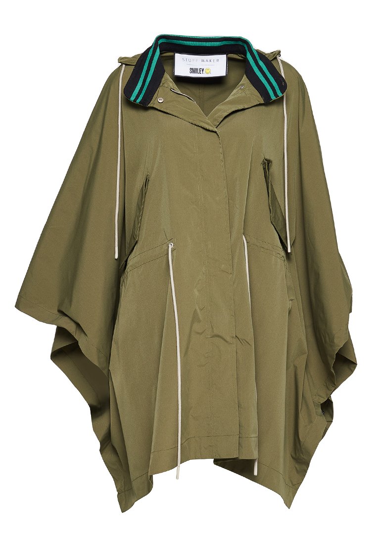 STUFF MAKER Poncho kaki