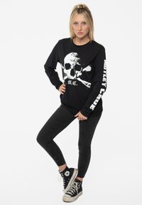 Paradiso Clothing SKULL - Long sleeved top - black