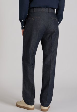 STRAIGHT FIT  - Stoffhose - dark blue