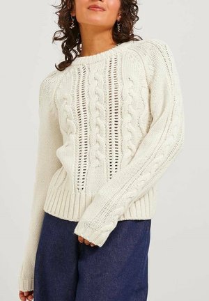 JJXX, Knitted JXHARMONY Knitted - Maglione - bianco