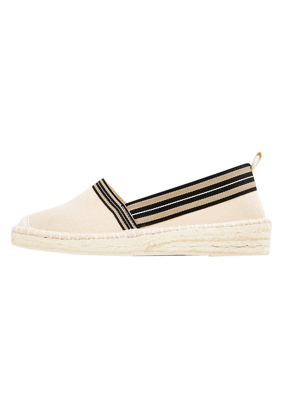 INES TAPE SLIP Espadrillos cream beige INES TAPE SLIP Espadrillos cream beige