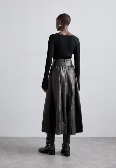 By Malene Birger MIVILO - A-snit nederdel - black