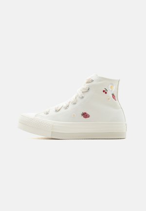 Converse CHUCK TAYLOR ALL STAR LIFT UNISEX - Sneakers high - vintage white/egret/black