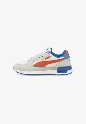 GRAVITON JUGEND - Sneakers basse - gray violet- white-cherry tomato-ocean dive-mykonos blue