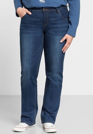 Sheego, LANA - Straight leg jeans - blue denim