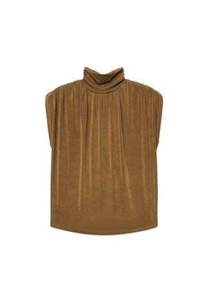 Calliope, CANOTTA TINTA UNITA - Camicetta - beige scuro