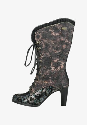 LAURA VITA, STIEFEL - Cowboy-/Bikerlaarzen - anthracite