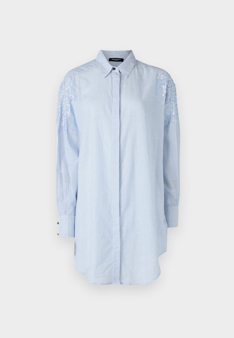 Bruuns Bazaar Blousejurk lichtblauw