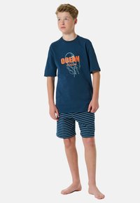 Schiesser SET - Pyjama set - indigo
