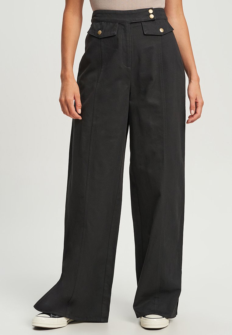 CALLI ASH - Nohavice - black