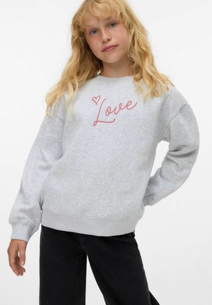 VMTINA  - Sweatshirt - light grey melange