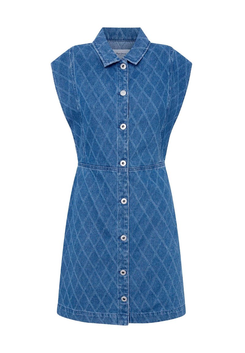 Pepe Jeans Jeansjurken blauw denim/bluedenim Pepe Jeans Jeansjurken blauw denim/bluedenim