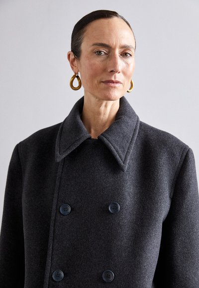Filippa K DOUBLE BREASTED - Mantel - anthracite