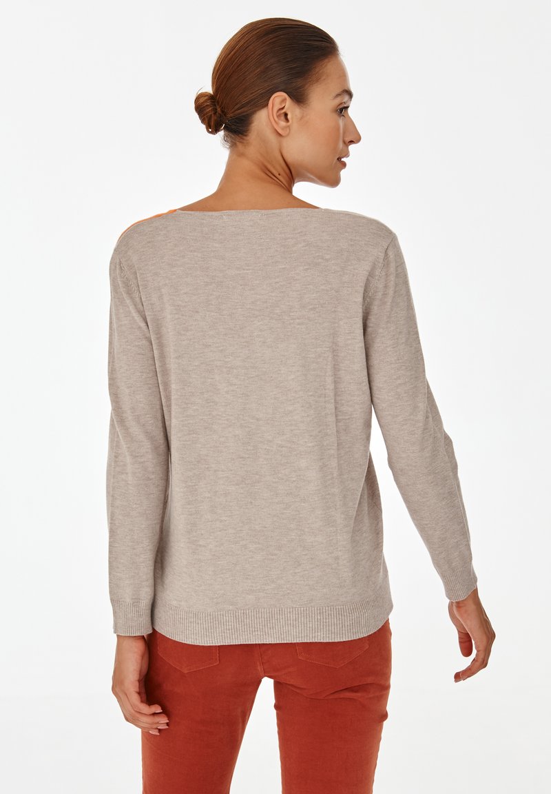 Damen Strickjacken | TATUUM TAKI Strickpullover beige melange/beige-meliert - LE31870 Damen Strickjacken | TATUUM TAKI Strickpullover beige melange/beige-meliert - LE31870