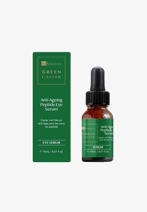 Dr Botanicals TIGER EYE HARMONY AND BALANCING FACIAL ROLLER & EYE SERUM 15ML przezroczysty