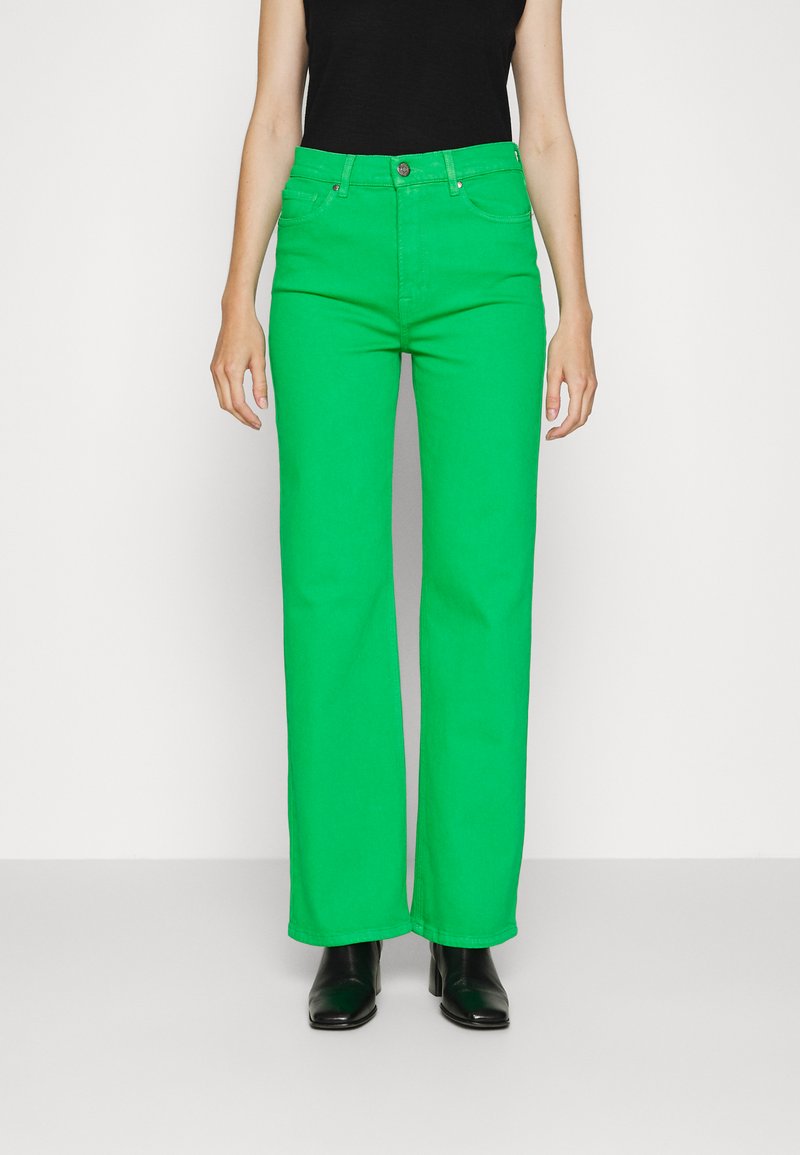 Tomorrow Jeans Straight Leg earth green/grün Zalando.ch