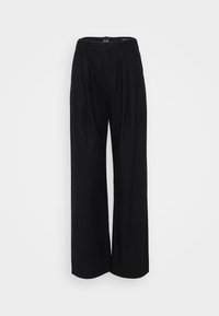 WIDE LEG - Bukse - basic black