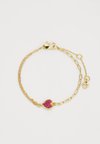 WITH ALL MY HEART LINE BRACELET - Narukvica - red