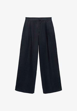 PULL&BEAR, Nadrágok - dark blue