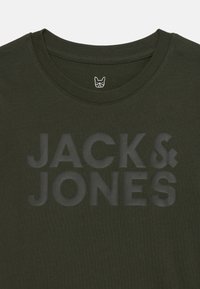 Jack & Jones Junior JJECORP LOGO TEE O NECK - Marškinėliai su spaudiniu - stormy weather