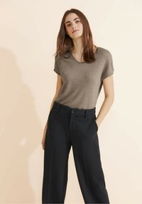 Street One SCHIMMER  - Camiseta básica -  safari beige