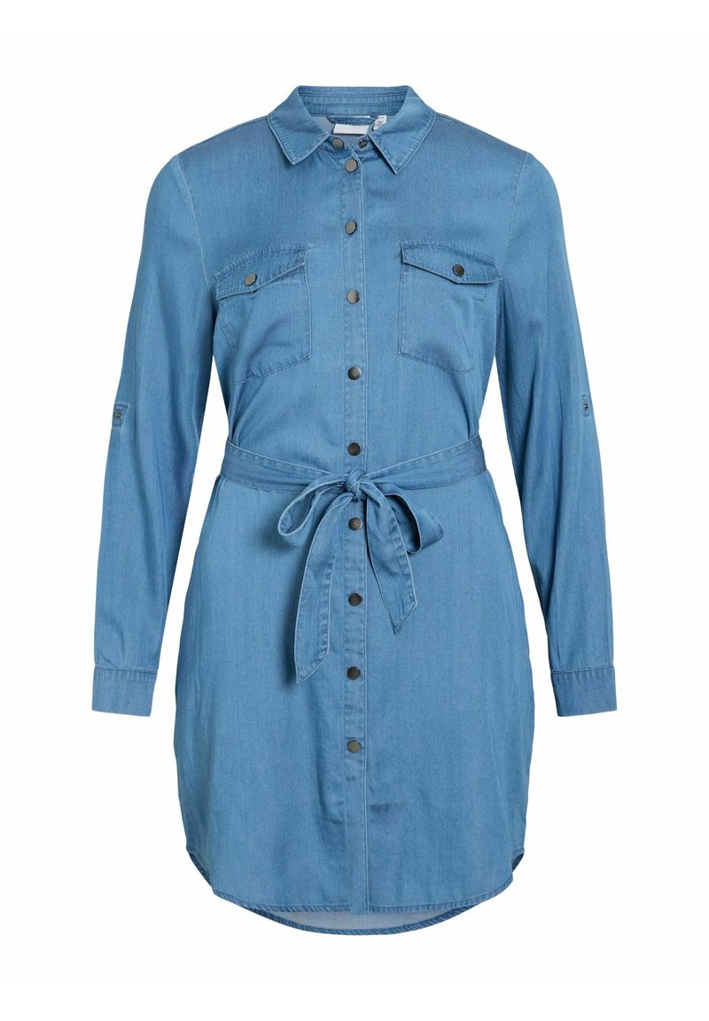 Vila Jeansjurken blauw denim/bluedenim