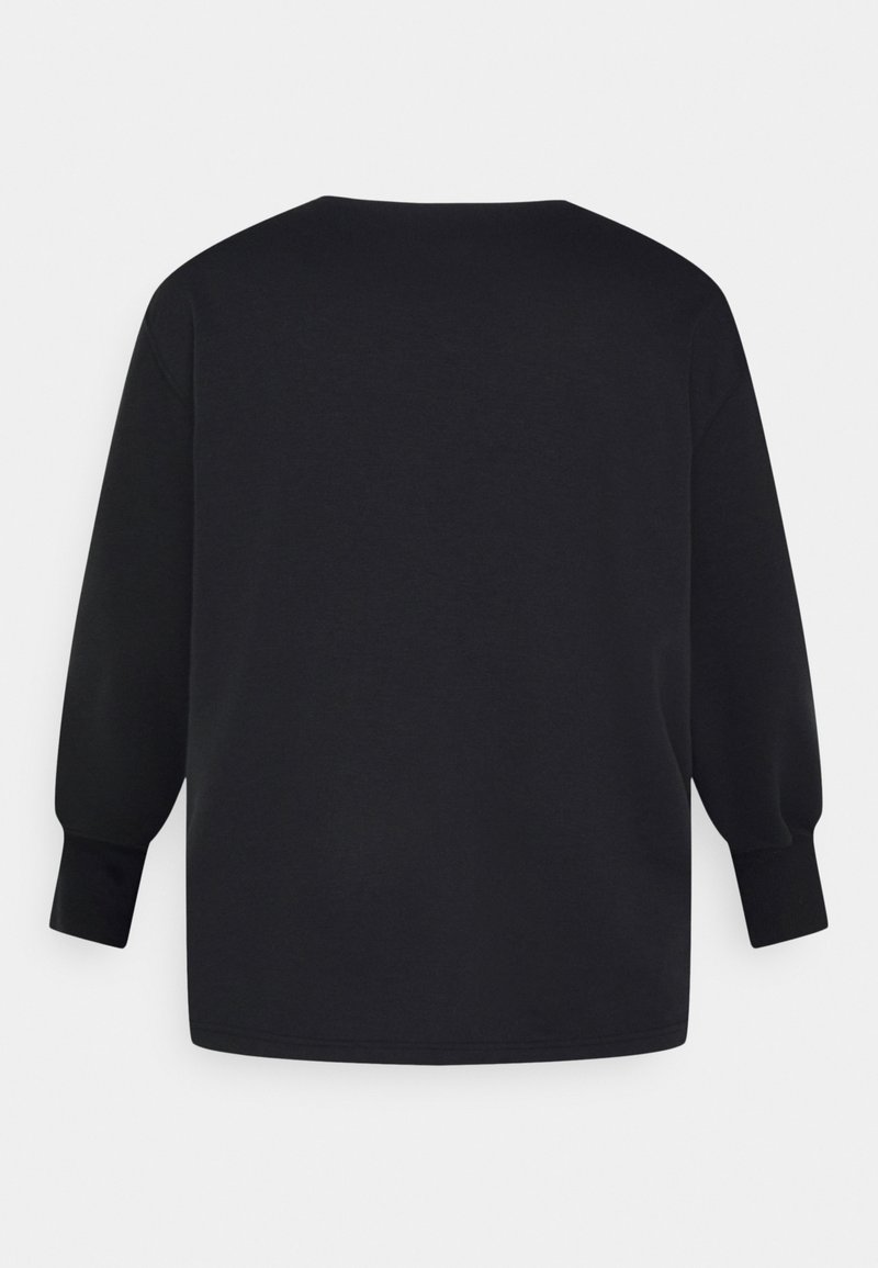 black crew neck sweater nike