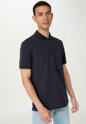 hessnatur ORFANIC ZWIRN - Poloshirt - marine